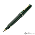 Leonardo Momento Zero Ballpoint Pen in Green Alga Gold Trim Ballpoint Pens