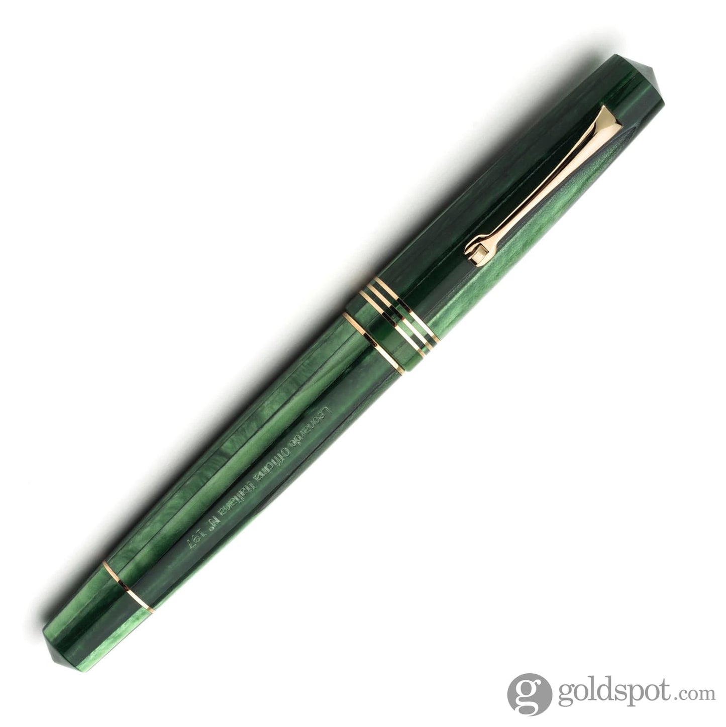 Leonardo Momento Zero Fountain Pen in Alga Seaweed Green Fountain Pen