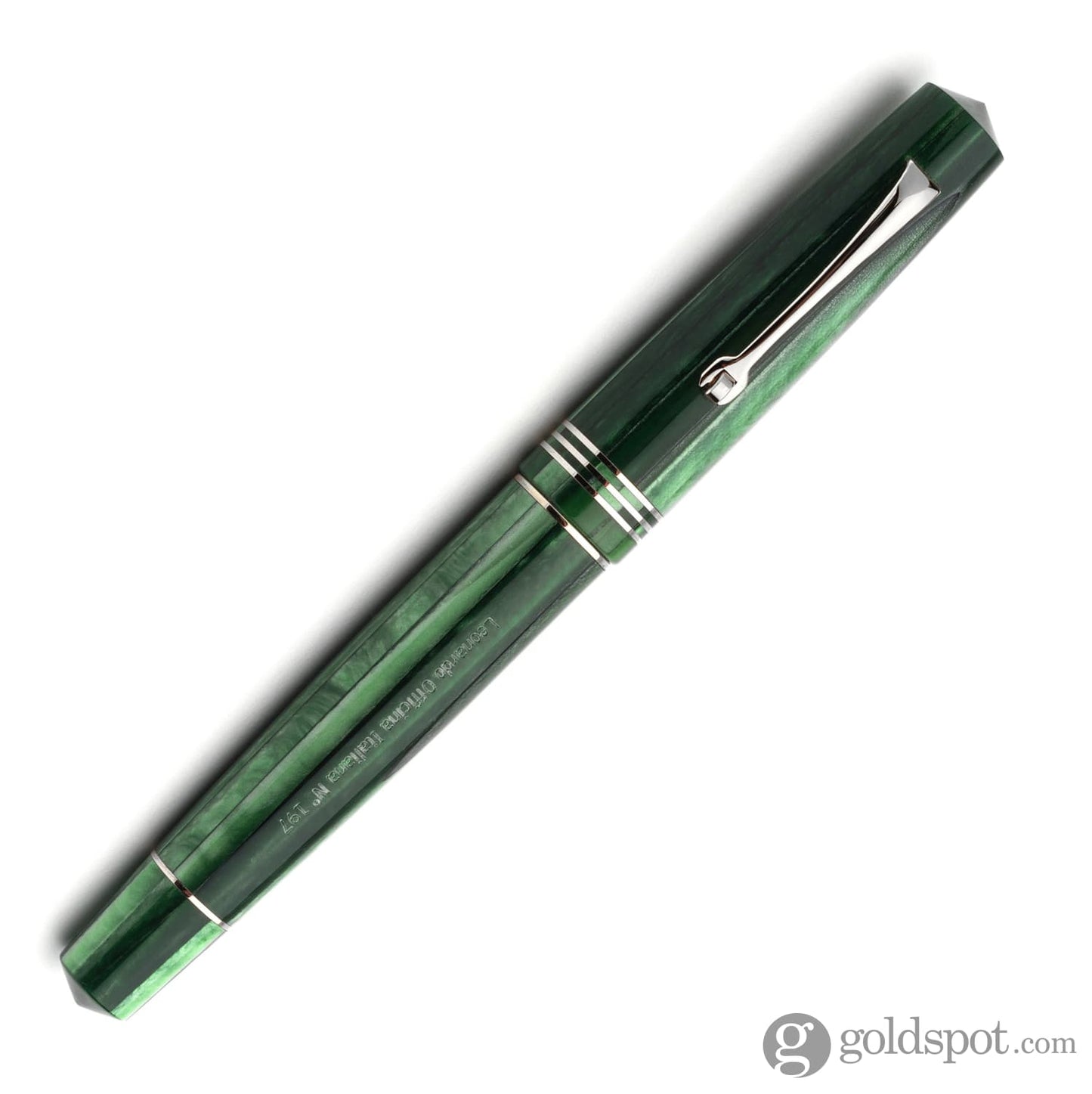 Leonardo Momento Zero Fountain Pen in Alga Seaweed Green Fountain Pen