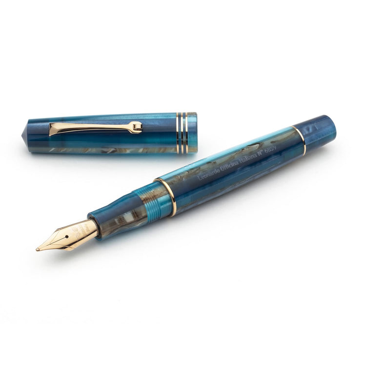 Leonardo Momento Zero Fountain Pen in Blue Hawaii 2021 Fountain Pen