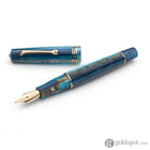 Leonardo Momento Zero Fountain Pen in Blue Hawaii 2021 Medium / Gold Fountain Pen