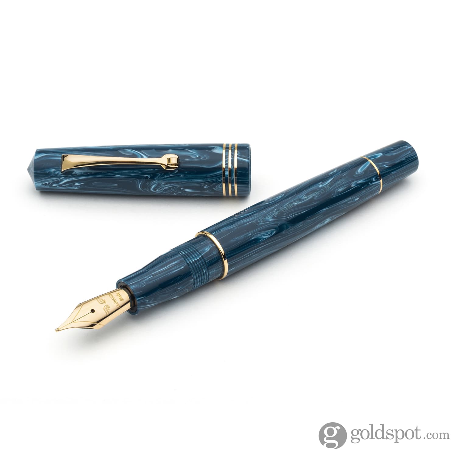 Leonardo Momento Zero Fountain Pen in Blue Positano 2021