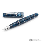 Leonardo Momento Zero Fountain Pen in Blue Sorrento 2021 Medium / Silver Fountain Pen