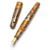 Leonardo Momento Zero Fountain Pen in Lava e Cenere