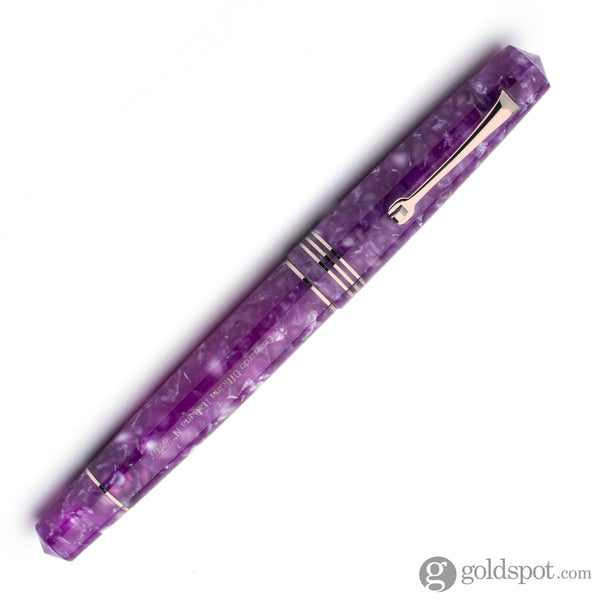 Leonardo Momento Zero Fountain Pen in Lavanda 2021 with Rose Gold Trim Fountain Pen