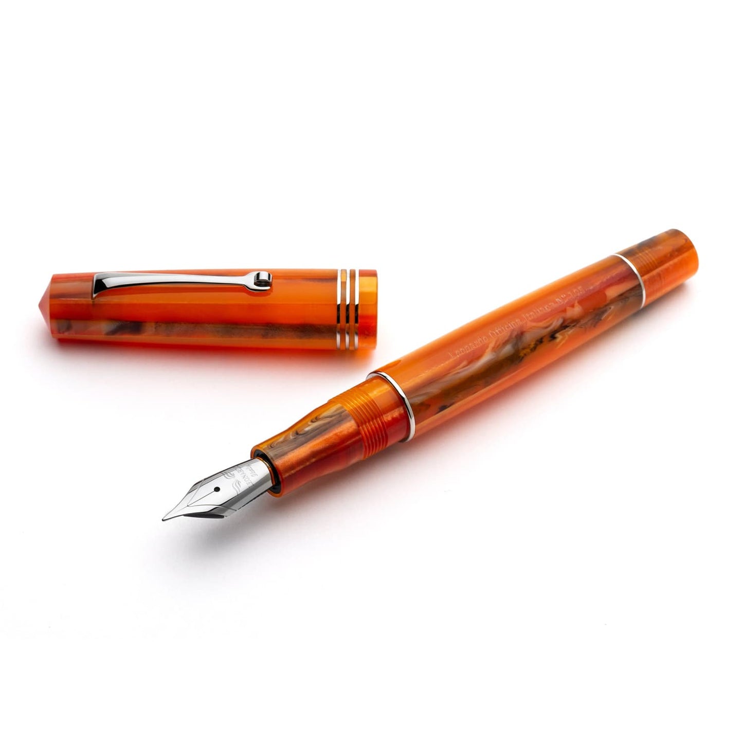 Leonardo Momento Zero Fountain Pen in Mango Fountain Pen