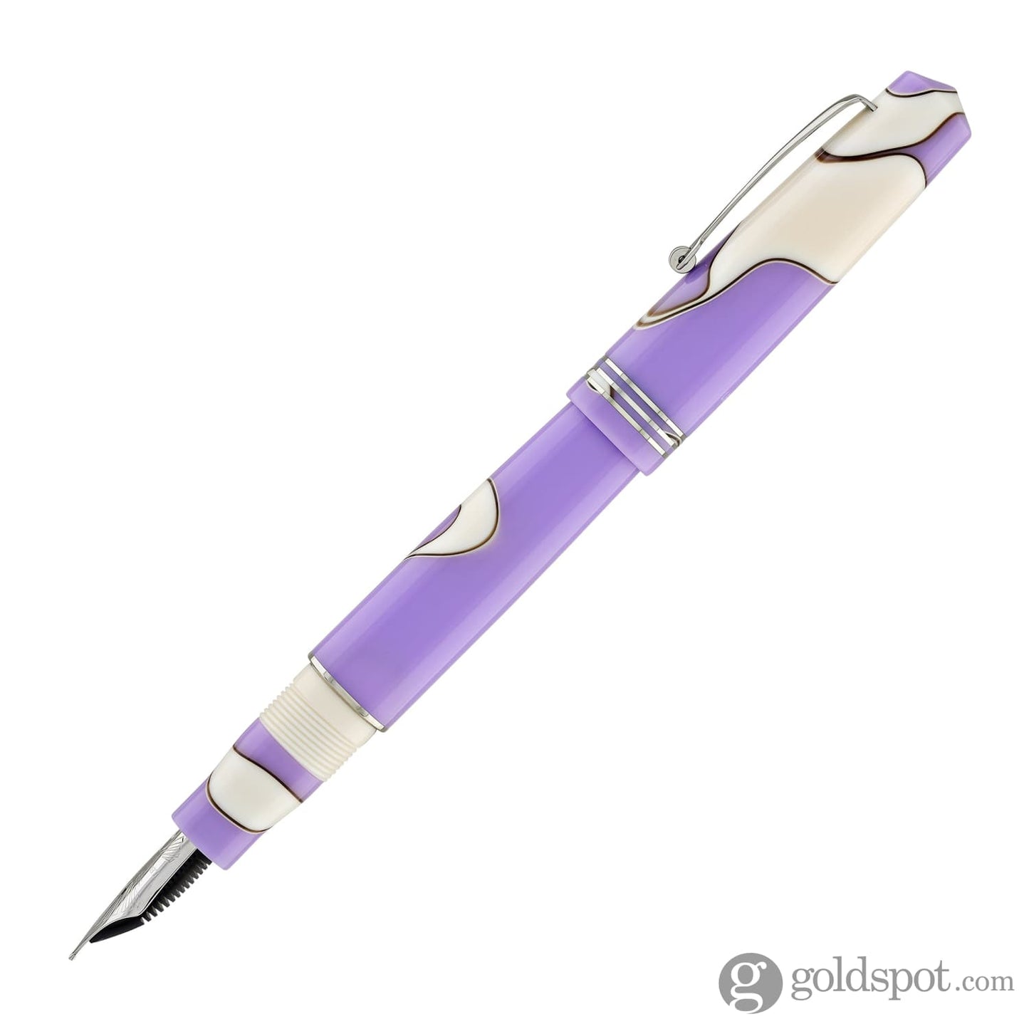 Leonardo Momento Zero Fountain Pen in Nuvola Lilac Fountain Pen