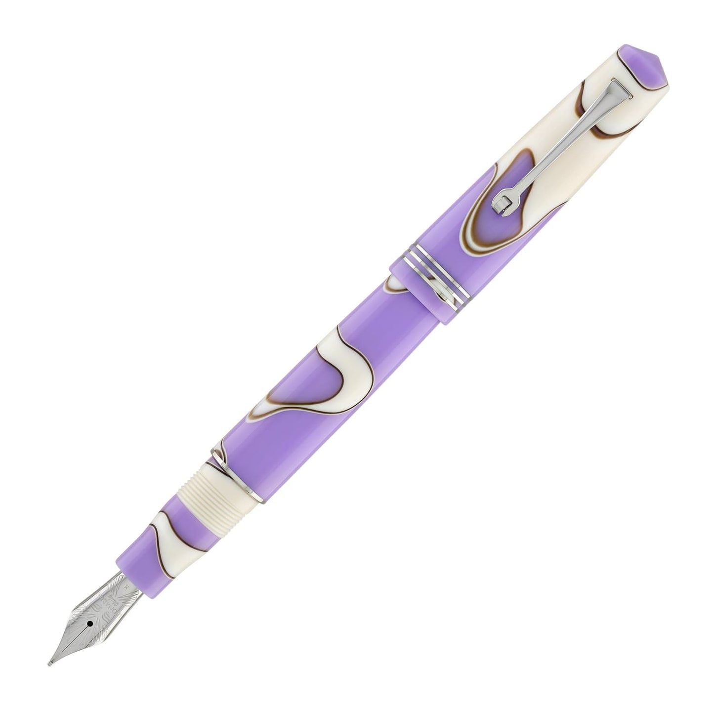 Leonardo Momento Zero Fountain Pen in Nuvola Lilac Fountain Pen