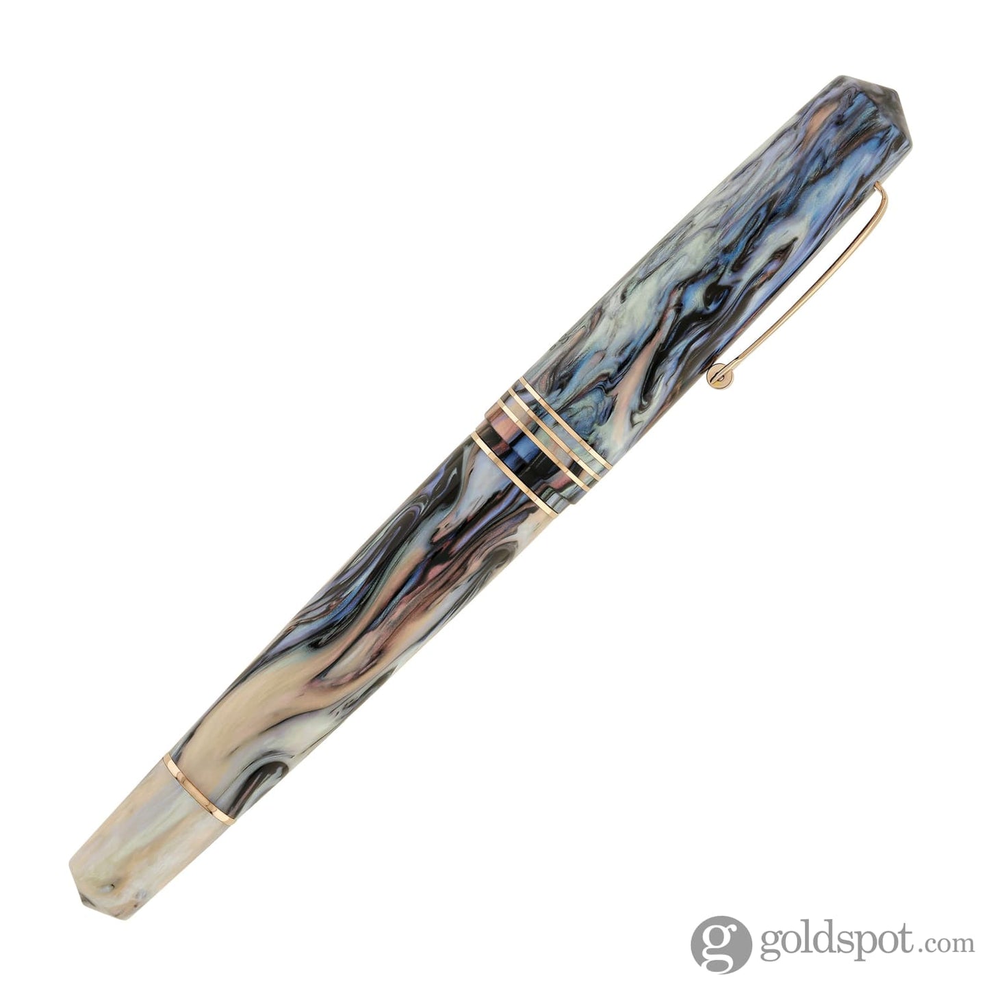 Leonardo Momento Zero Grande 2.0 Fountain Pen in Dalia Eveline with Rose Gold Trim Fountain Pen