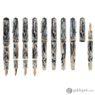 Leonardo Momento Zero Grande 2.0 Fountain Pen in Dalia Eveline with Rose Gold Trim Fountain Pen