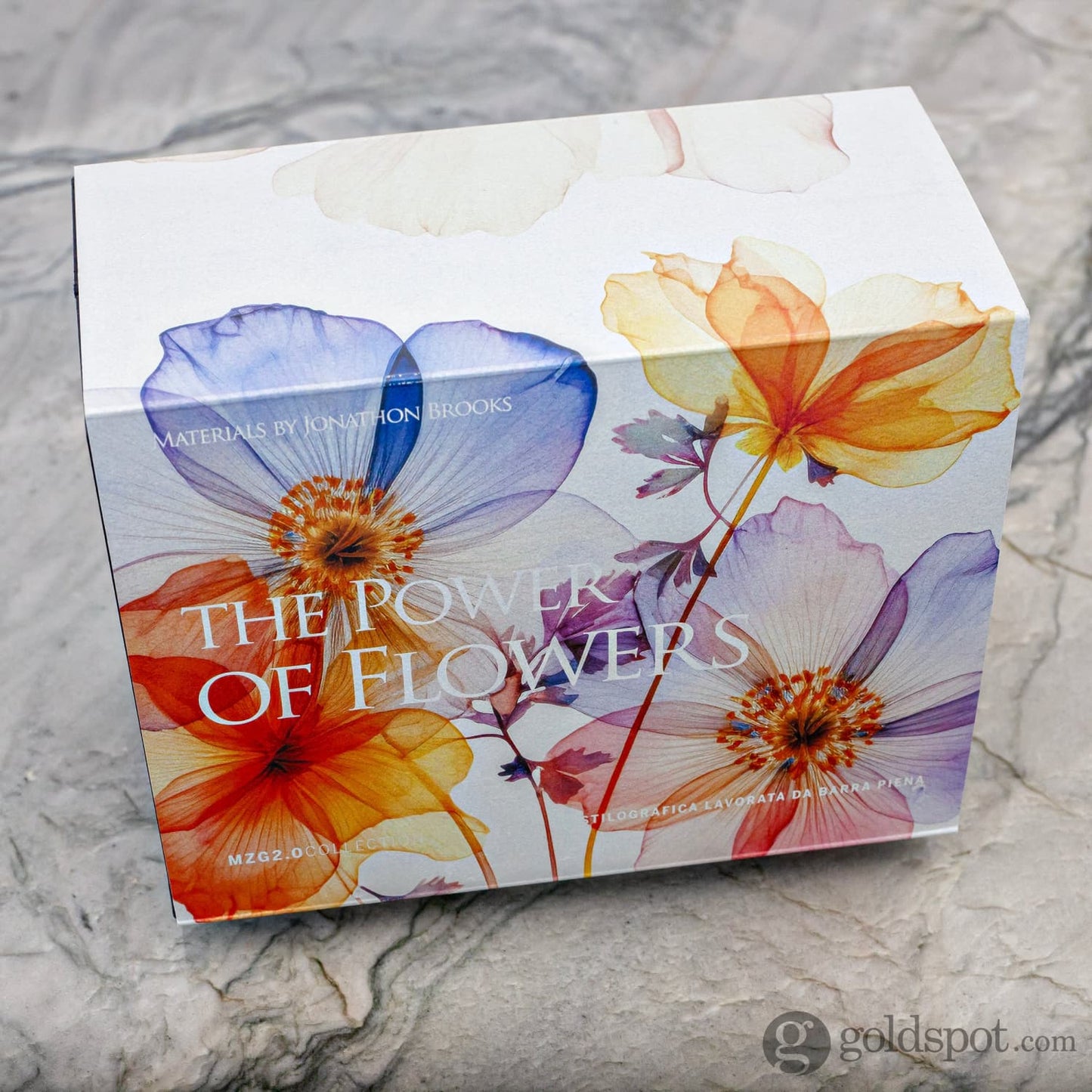 Leonardo Momento Zero Grande 2.0 Fountain Pen in Fiordaliso Blue with Rose Gold Trim Fountain Pen