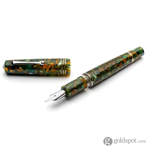 Leonardo Momento Zero Grande 2.0 Fountain Pen in Girasole Stainless Steel / Fine Fountain Pen