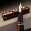 Leonardo Momento Zero Grande 2.0 Fountain Pen in Sea Anemone Spaghetti Resin Fountain Pen