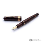 Leonardo Momento Zero Grande Masterpiece Ebonite in Rose Elastic Fine Fountain Pen