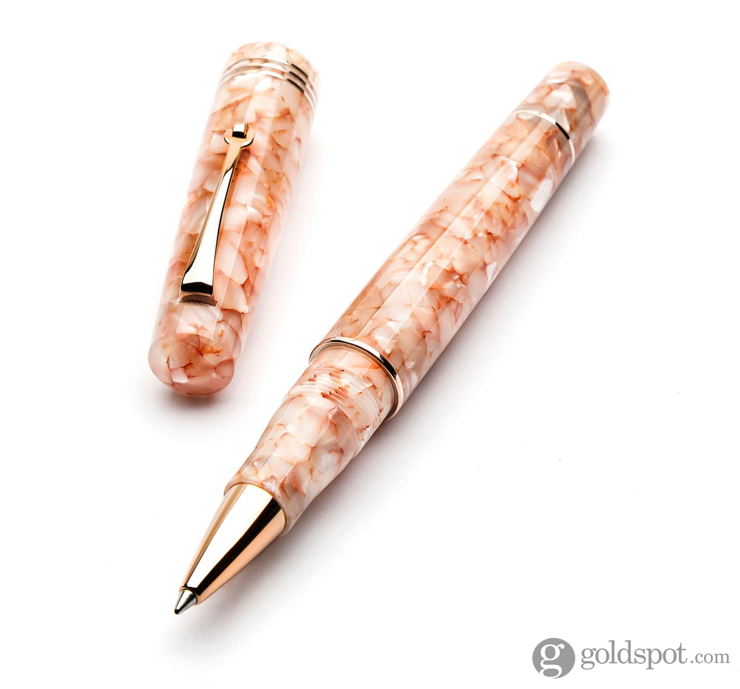 Leonardo Momento Zero Rollerball Pen in Angel Skin Pink