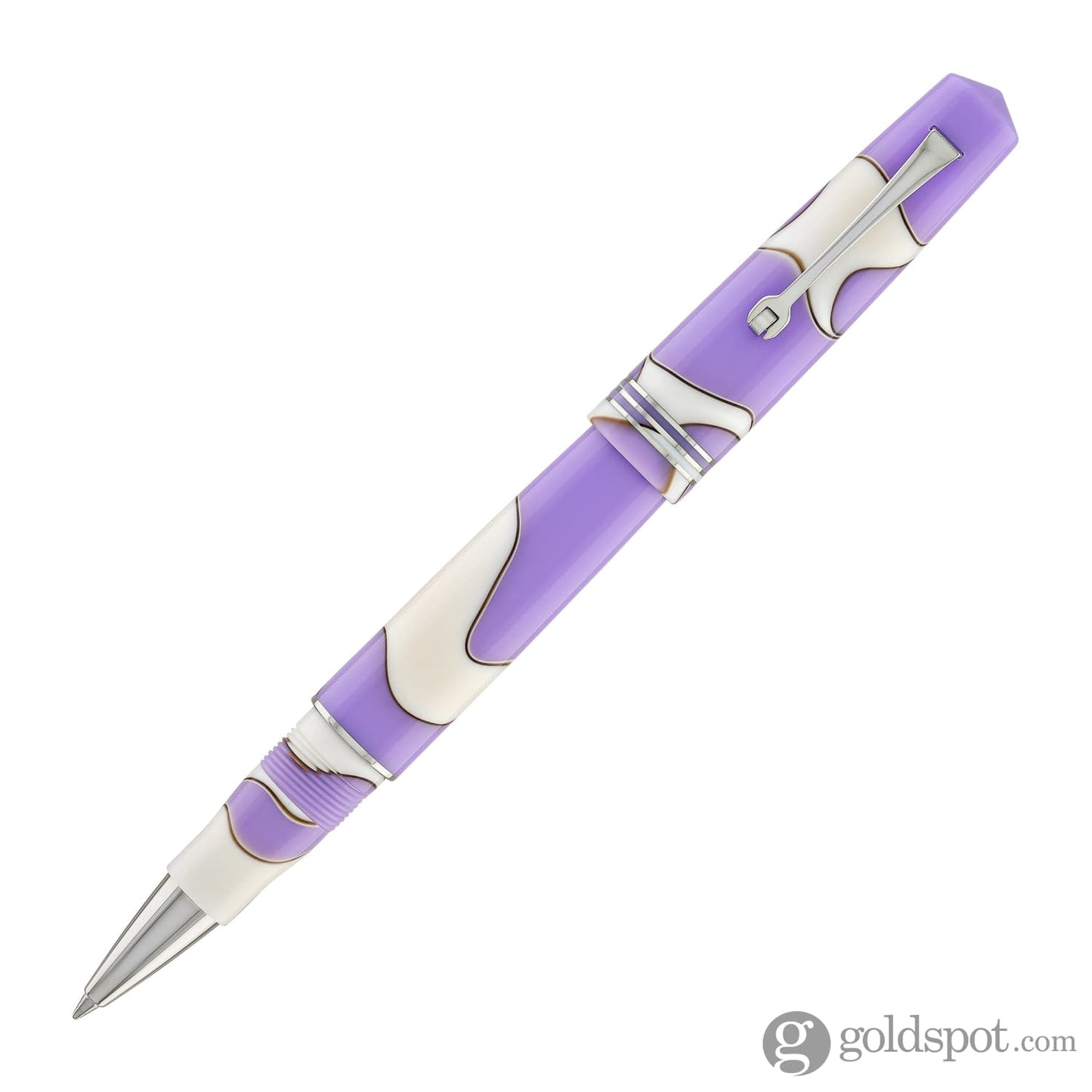 Leonardo Momento Zero Rollerball Pen in Nuvola Lilac Rollerball Pen