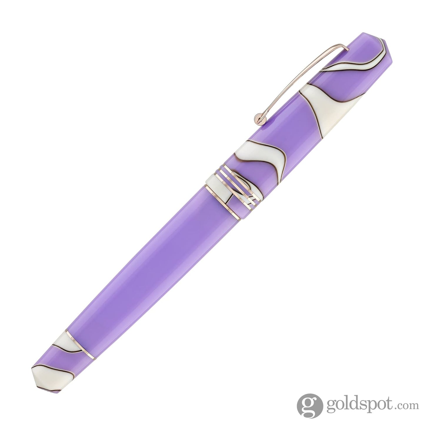 Leonardo Momento Zero Rollerball Pen in Nuvola Lilac Rollerball Pen