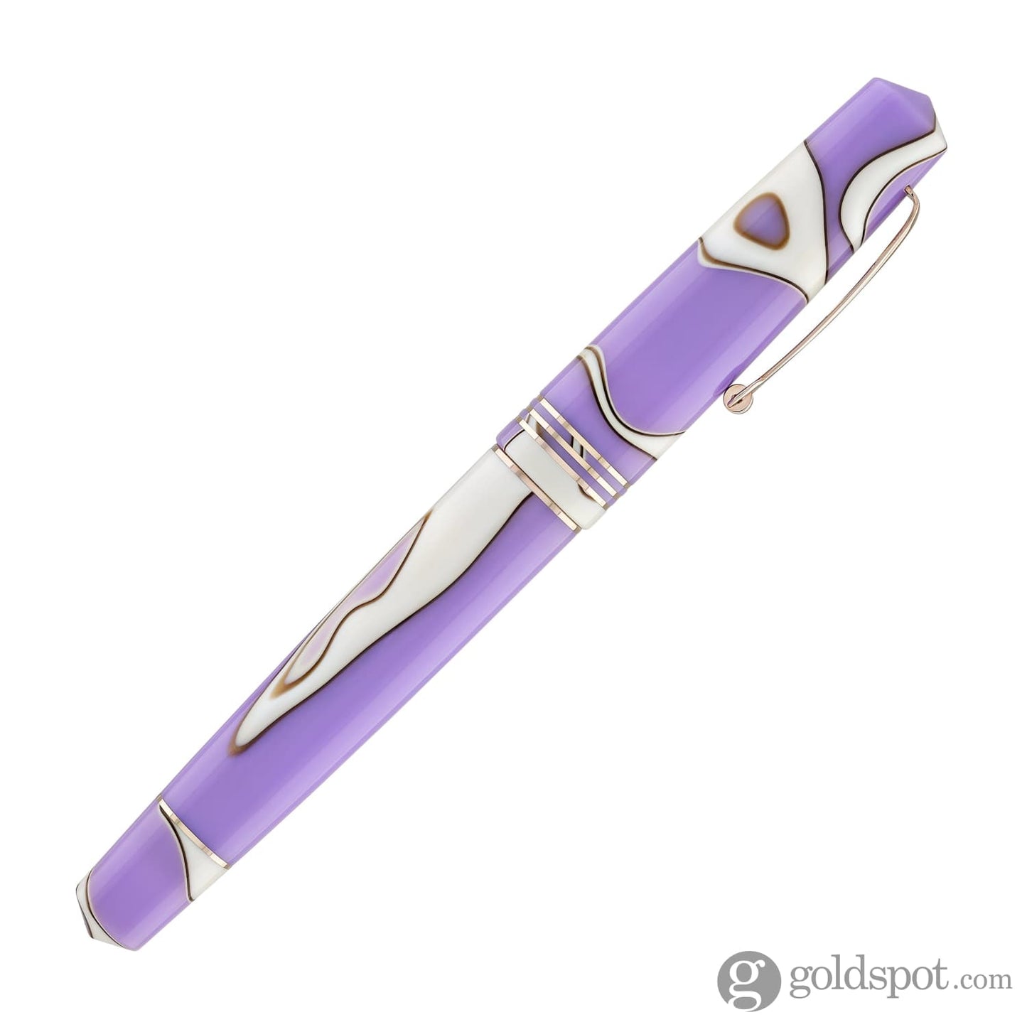 Leonardo Momento Zero Rollerball Pen in Nuvola Lilac Rollerball Pen