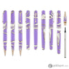 Leonardo Momento Zero Rollerball Pen in Nuvola Lilac with Rose Gold Rollerball Pen