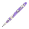 Leonardo Momento Zero Rollerball Pen in Nuvola Lilac with Silver trim Rollerball Pen