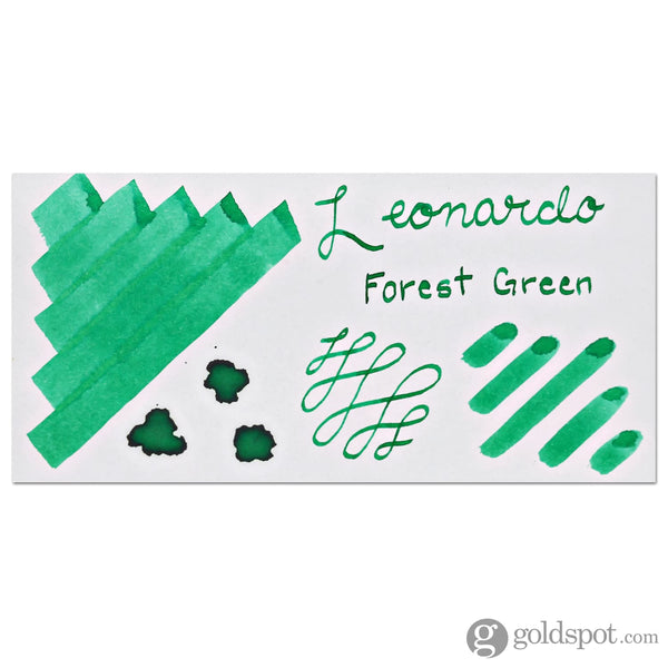 Leonardo Officina Bottled Ink in Forest Green - 40 mL Bottled Ink