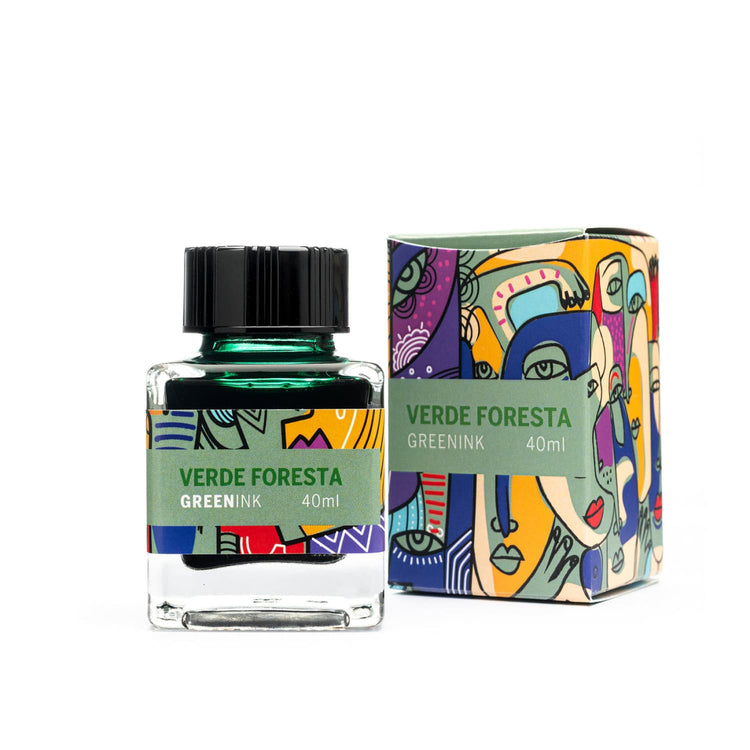 Leonardo Officina Bottled Ink in Forest Green - 40 mL Bottled Ink
