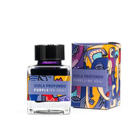 Leonardo Officina Bottled Ink in Purple - 40 mL