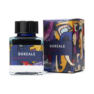 Leonardo Officina Shimmer Bottled Ink in Boreale - 40 mL