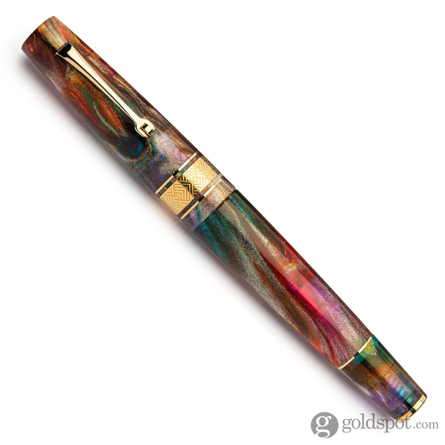 Leonardo Supernova Fountain Pen in Brooks PM5 No. 8 Size 14kt Gold Fountain Pen