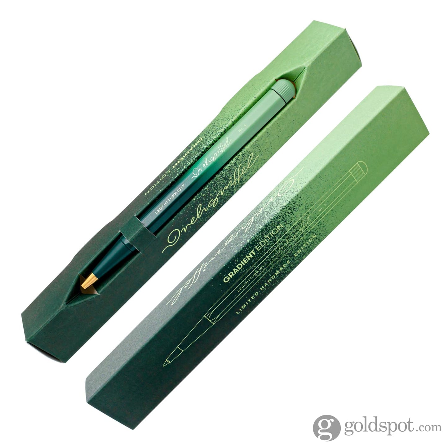 Leuchtturm 1917 Drehgriffel Nr. 1 Gradient Ballpoint Pen in Forest Green/ Sage Ballpoint Pens