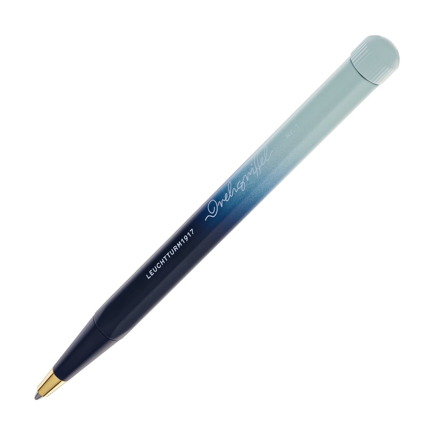 Leuchtturm 1917 Drehgriffel Nr. 1 Gradient Ballpoint Pen in Navy/ Mint Green Ballpoint Pens