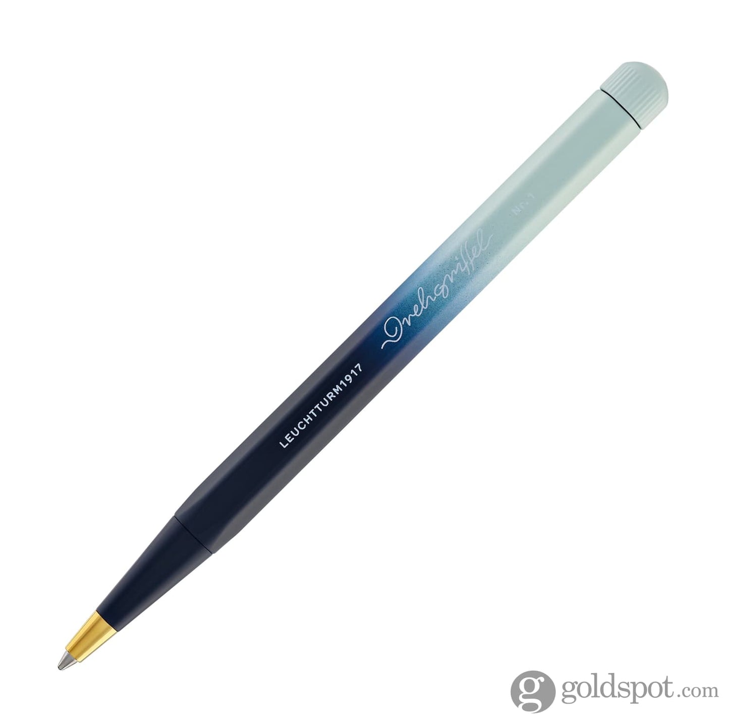 Leuchtturm 1917 Drehgriffel Nr. 1 Gradient Ballpoint Pen in Navy/ Mint Green Ballpoint Pens