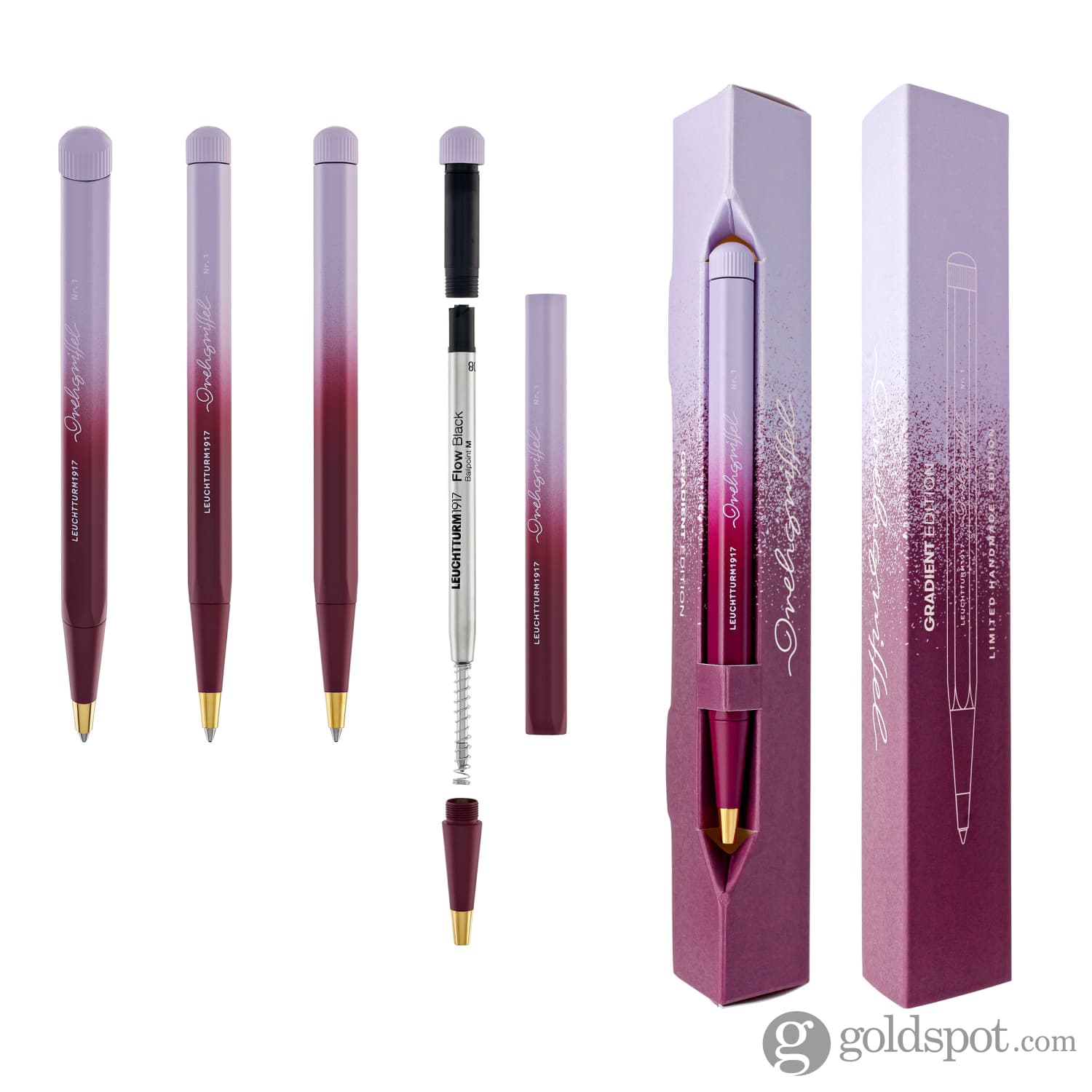 Leuchtturm 1917 Drehgriffel Nr. 1 Gradient Ballpoint Pen in Port