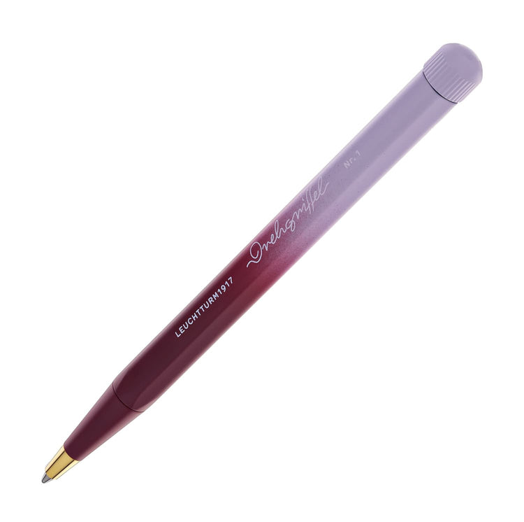 Leuchtturm 1917 Drehgriffel Nr. 1 Gradient Ballpoint Pen in Port Red/ Lilac Ballpoint Pens