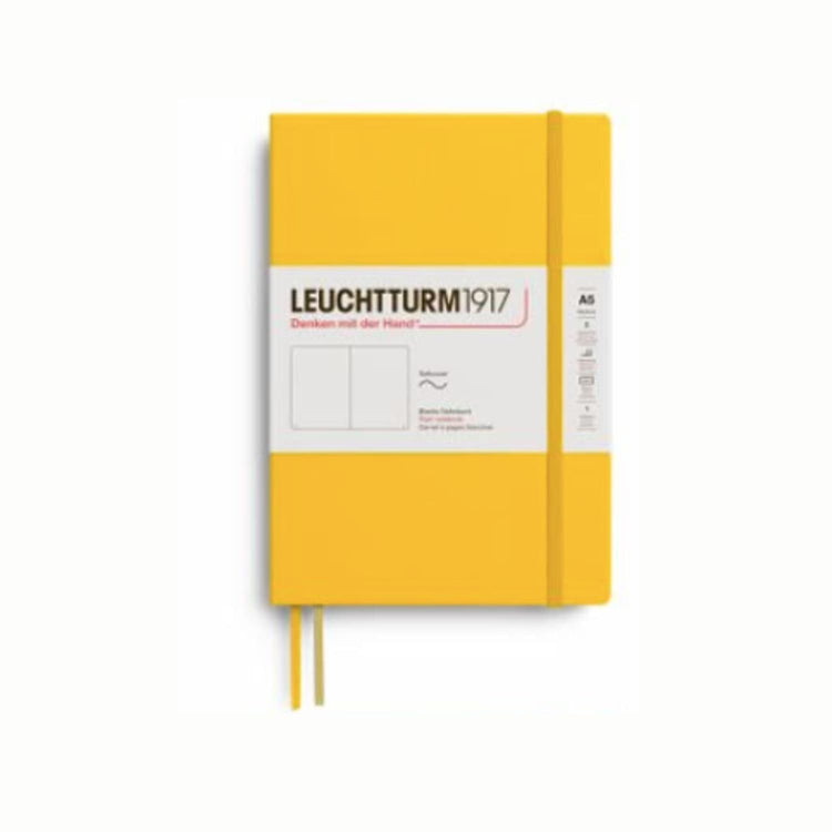 Leuchtturm 1917 ’Grow Your Mind’ Collection Medium Softcover Notebook in Sunflower - A5 Notebooks Journals