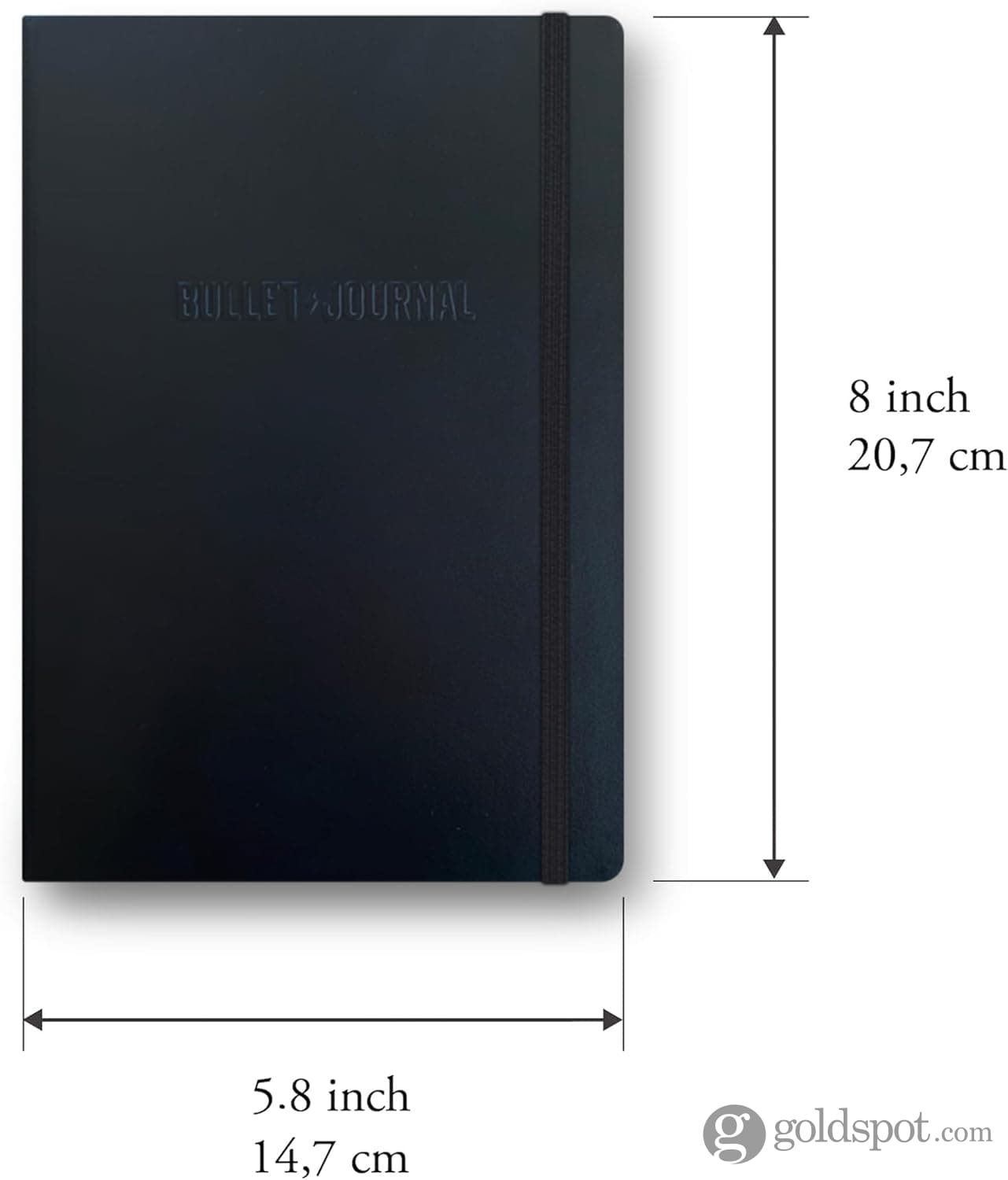 Leuchtturm 1917 Hardcover Bullet Journal Edition 2 in Black - A5 Notebooks Journals