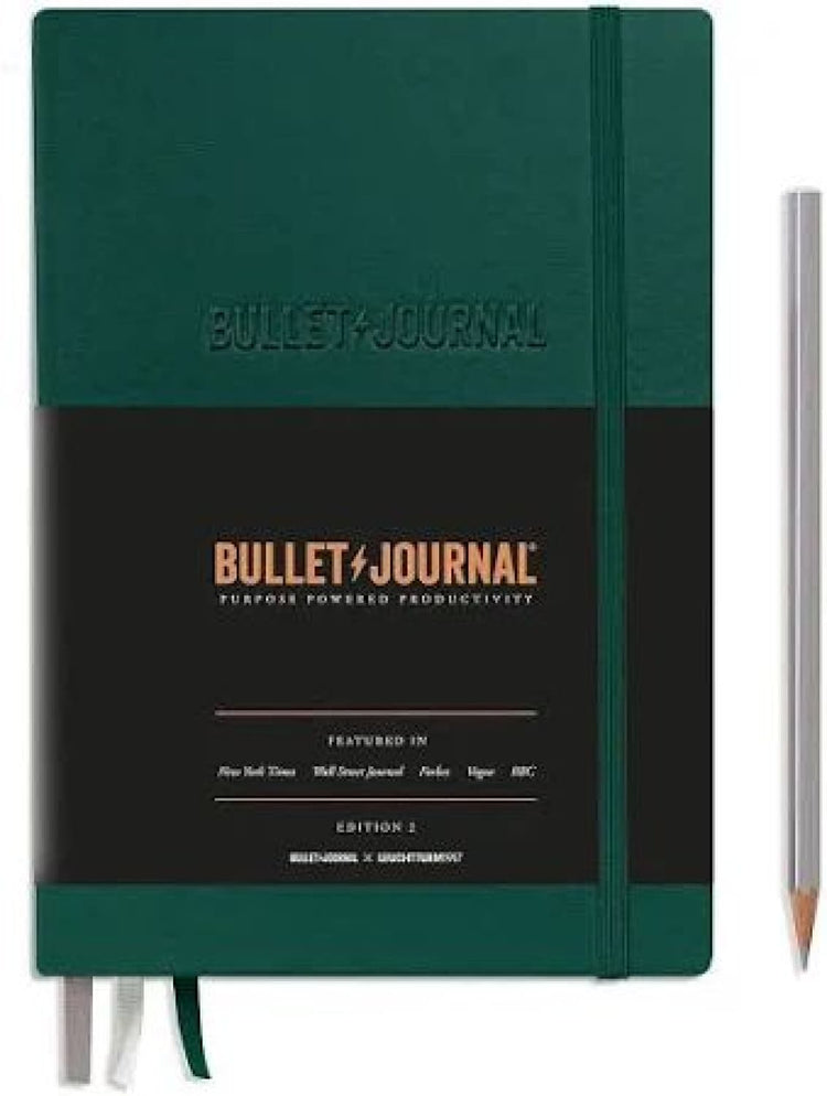 Leuchtturm 1917 Hardcover Bullet Journal Edition 2 in Green23 - A5 Notebooks Journals