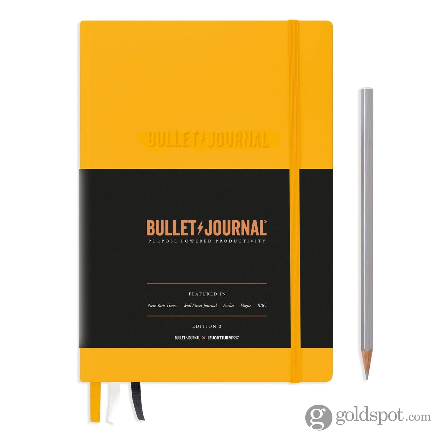 Leuchtturm 1917 Hardcover Bullet Journal Edition 2 in Yellow24 - A5 Notebooks Journals