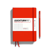 Leuchtturm 1917 Hardcover Dot Grid Notebook in Fox Red - A5