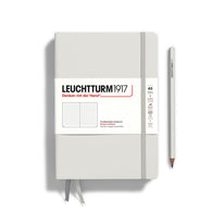Leuchtturm 1917 Hardcover Dot Grid Notebook in Light Grey - A5