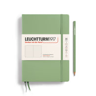 Leuchtturm 1917 Hardcover Dot Grid Notebook in Sage - A5