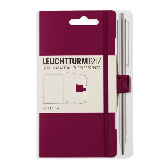Leuchtturm 1917 Pen Loop in Port Red