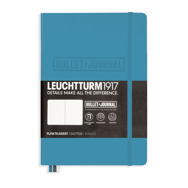 Leuchtturm1917 Hardcover Dot Grid Notebook in Nordic Blue - A5 Notebook