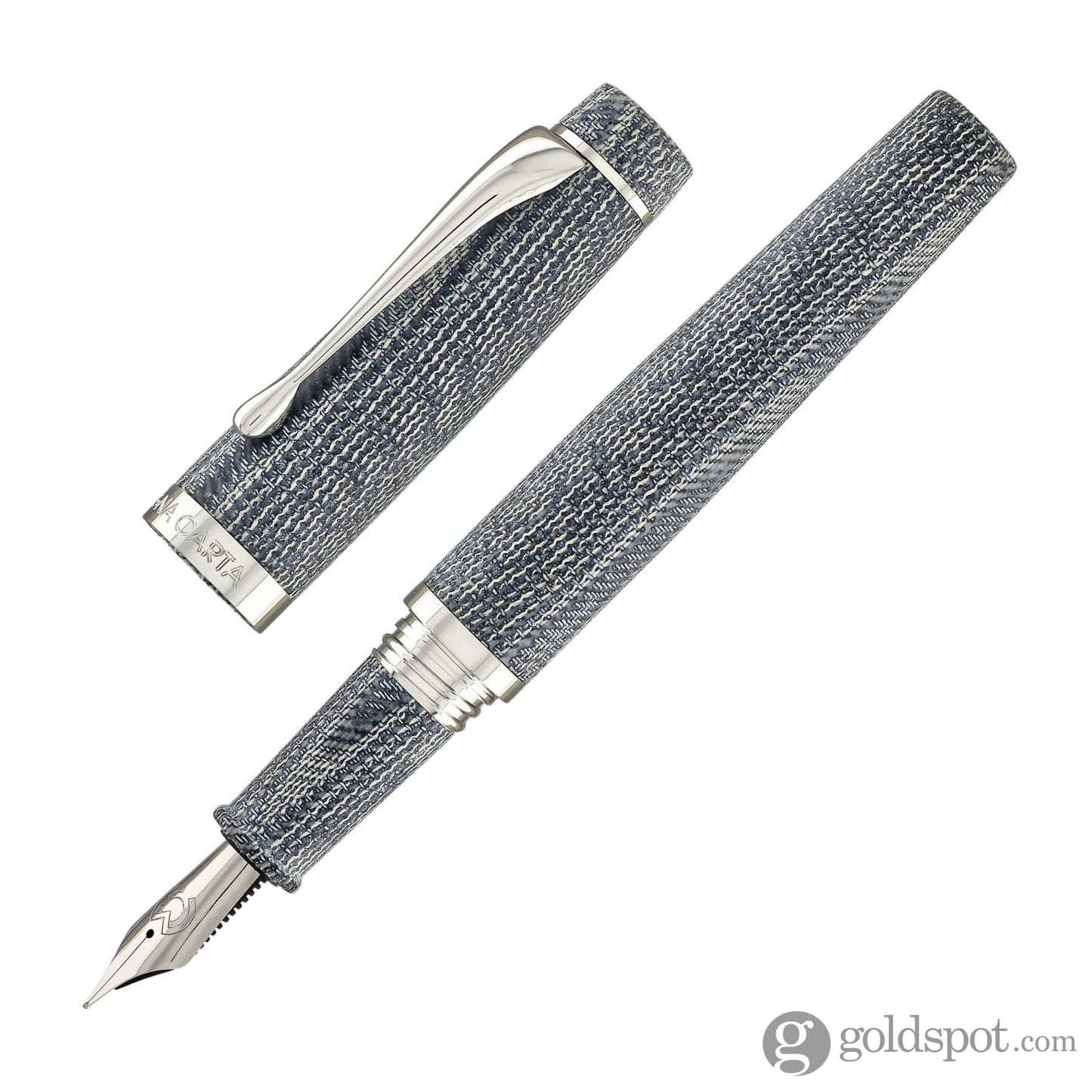 Magna Carta Denima Fountain Pen in Micarta Fountain Pen