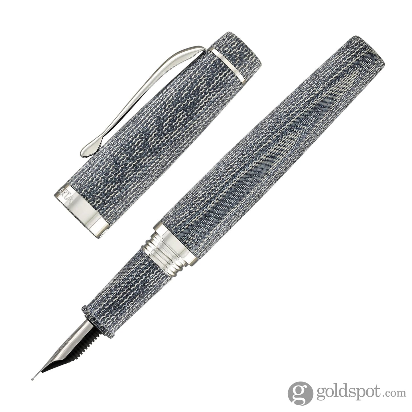 Magna Carta Denima Fountain Pen in Micarta Fountain Pen