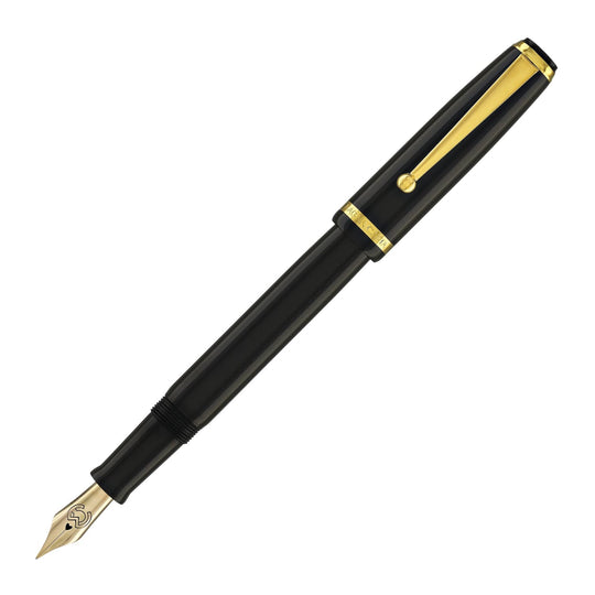 Magna Carta MAG 650 Fountain Pen in Black - 14kt Gold Flex Nib