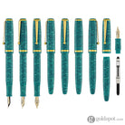 Magna Carta MAG 650 Fountain Pen in Cyanic - 14kt Gold Flex Nib Fountain Pen