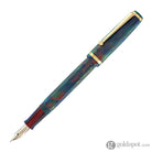 Magna Carta MAG 650 Fountain Pen in Oparex Lava Black - 14kt Gold Flex Nib Fountain Pen