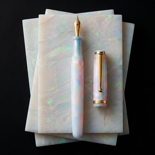 Magna Carta MAG 650 Fountain Pen in OPAREX Rainbow - 14kt Gold Flex Nib Fountain Pen