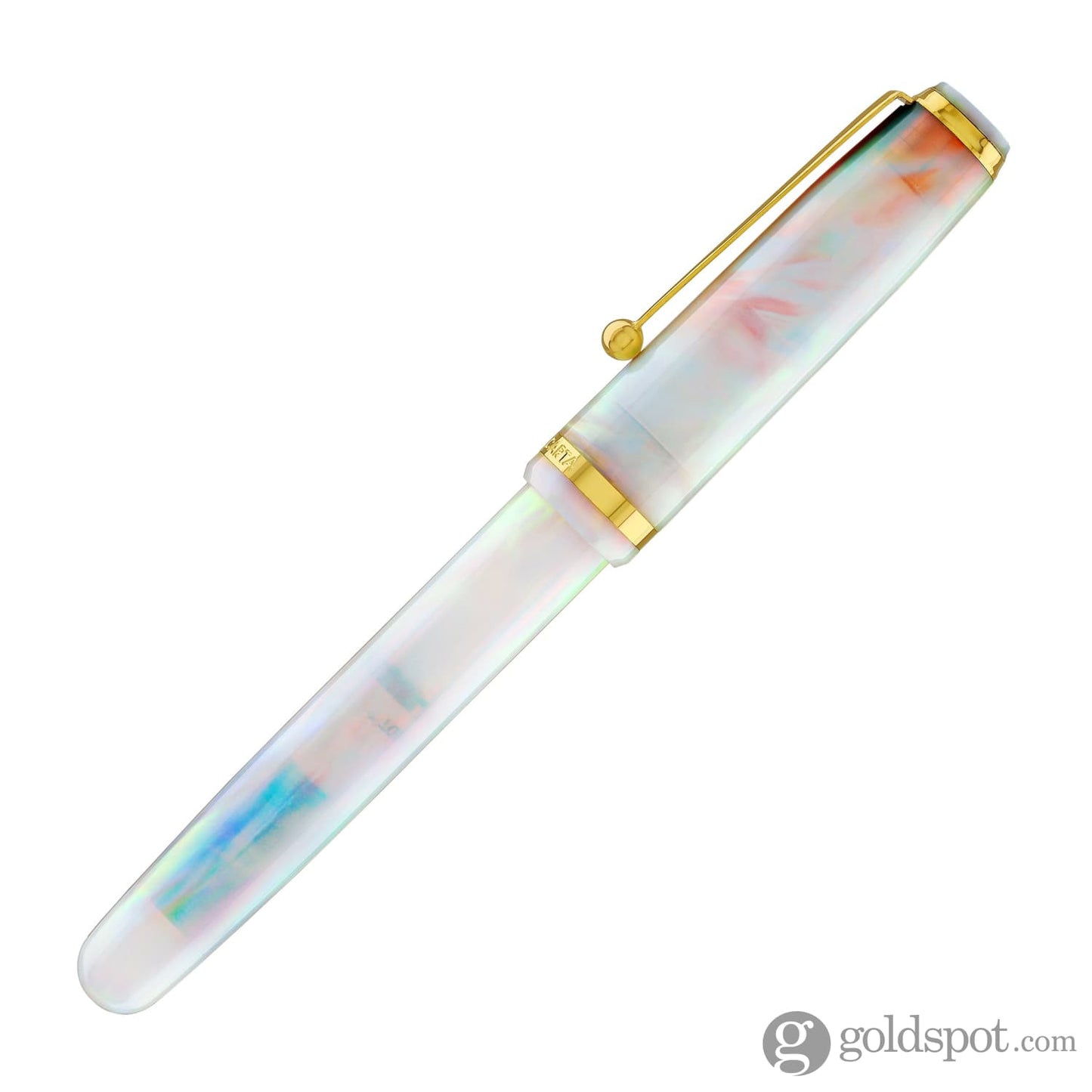 Magna Carta MAG 650 Fountain Pen in OPAREX Rainbow - 14kt Gold Flex Nib Fountain Pen